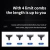 USB Re able Hair Clipper, Wireless Hair Trimmer, Electric Haircut Set with 4   Combs, Modern Haircut