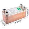 Heat Exchanger Brazed Plate Heat Exchanger 30 Plate Heat Exchanger for Heating