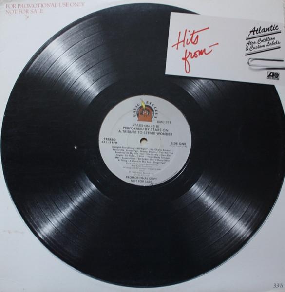 

12-дюймова платівка STARS ON 45 - Stars On 45 III: Присвята Стіві DMD318 Radio Records 1982 US Соул/Фанк Вживаний