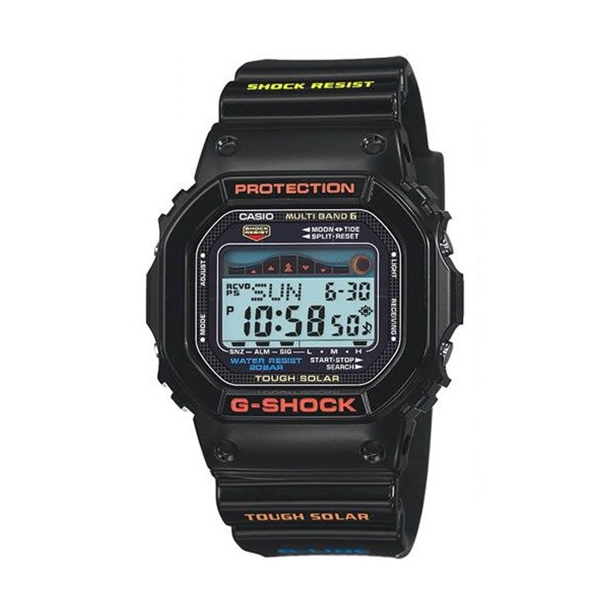 Casio G-Shock G-LIDE Radio Solar GWX-5600-1JF Mens Watch Black