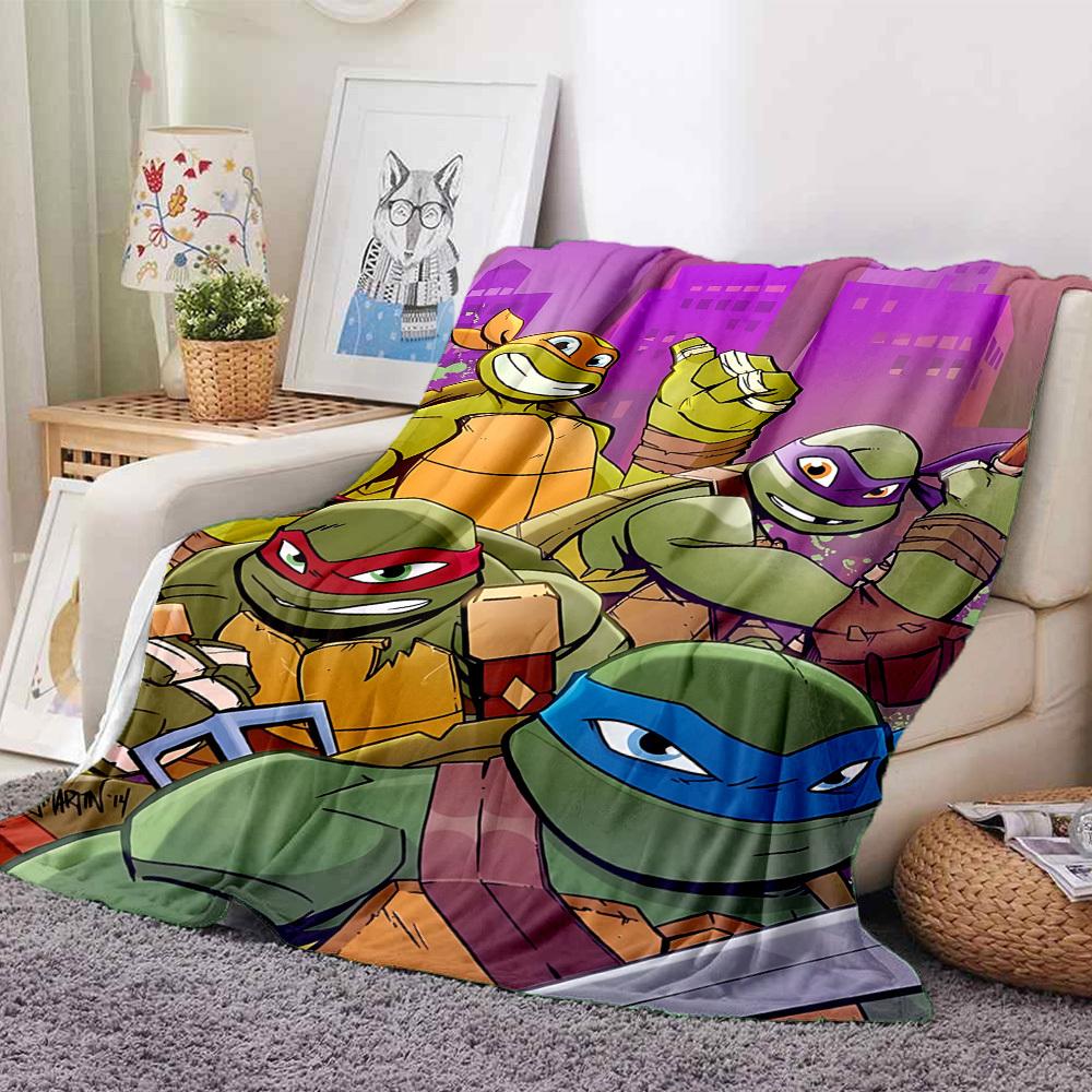 1pc Turtles Blanket Versatile for Couch, Office Bed