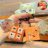 4-Button Fidget Clicker Toy Smooth Polished Edges Figure Keychain  Accessories gifts