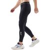 Li-Ning Fitness Series Letter Mid-Rise Breathable Versatile Tight Sports Long Pants Men Pants Black AULV053-1