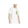 Timberland Casual Round Neck Pocket Pullover Short Sleeve T-Shirt Men Tops White A2DUP-BN8