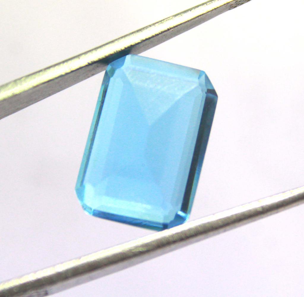 9.40 Carat Washington's Birthday Purple Alexandrite Emerald Shape Russia Certified Gemstone SN576