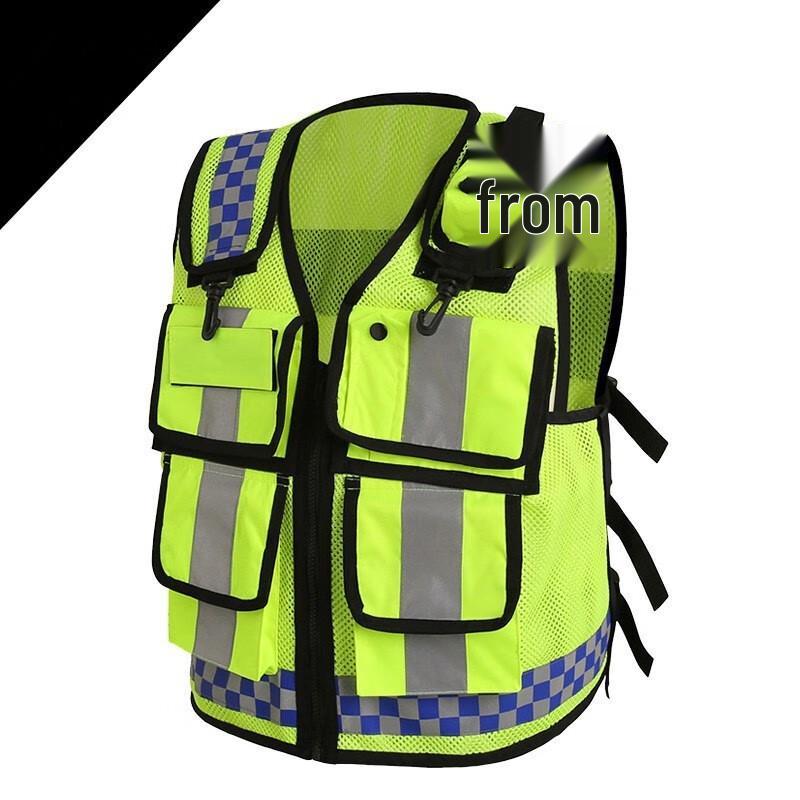 WEZHO High-Visibility Reflective Safety Vest