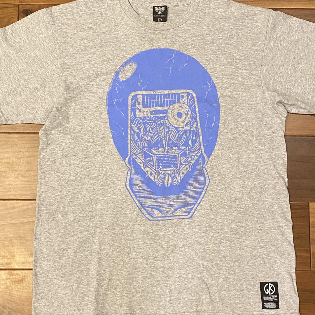 

[USED] Warsman Kinnikuman T-shirt Superman Robin Mask Parody Special Anime