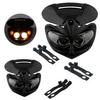 Racing Headlight Motorcyle Dual Head Lamp Led Fairing Light for Dirt Pit Bike ATV Hi Lo Beam Universal Motorbike 4 Eyes Headlamp