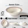 Hantun Chinesischer Stil Melamin Runde Schüssel (Packung mit 10)