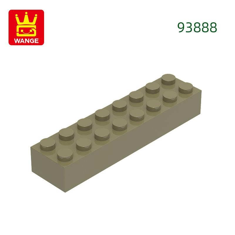 21Pcs/Lot 93888 Timeless Basic Thick 2x8 Constructing Blocks Construction Accessories Works With Brick Children Playthings Present