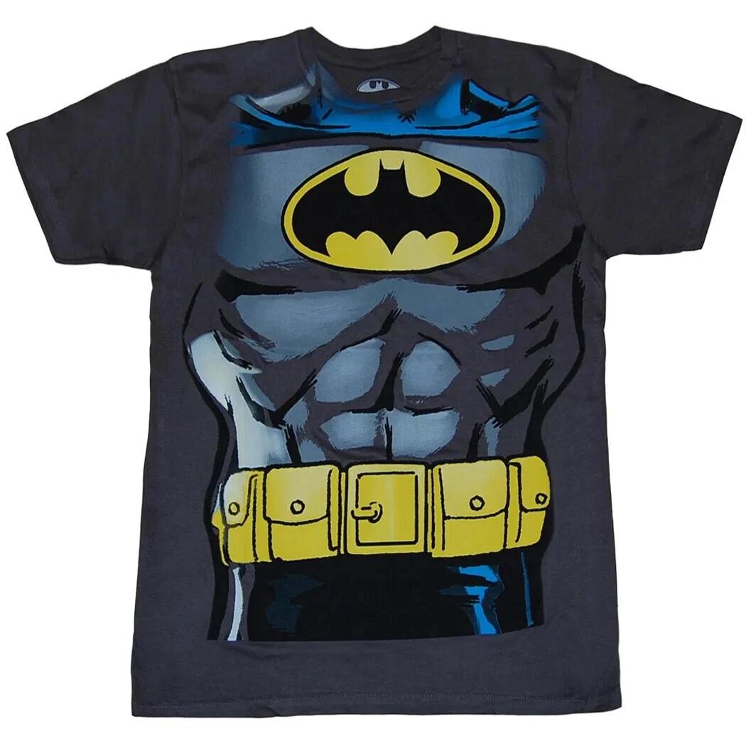 Batman Muscle Costume Men s T-Shirt - Official DC Comics Tee L