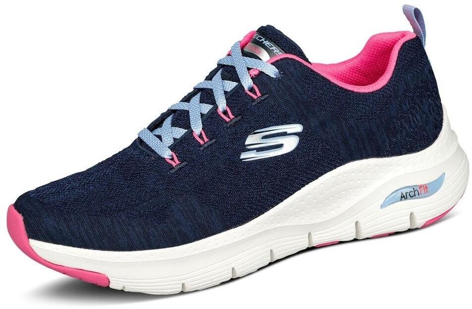 Sneakers Skechers Arch Fit - Comfy Wave Navy/pink