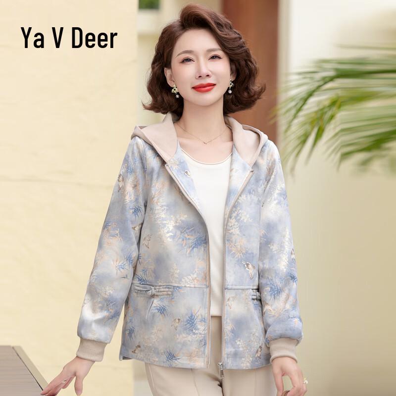 

Yalu Women s Casual Hooded Zipper Jacket 2XL