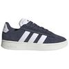 Adidas Grand Court Comfortable Versatile Non-Slip Durable Low-Top Sneakers Unisex Sneakers Blue JH7233