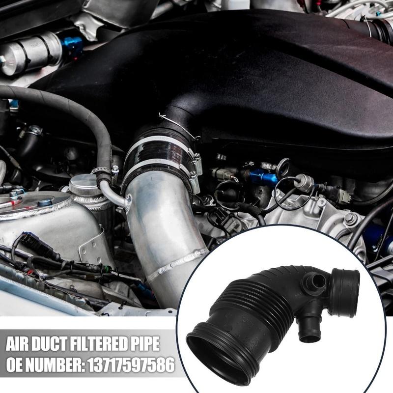 For BMW Car Air Intake Duct Pipe Filter Hose for 1 Series F20 F21 and 3 Series F30 F31 with OEM Part Number 13717597586