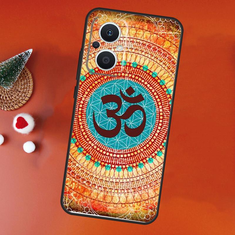 Aum Om Symbol Case For OPPO Find X9 X8 X5 X6 Pro OPPO Reno 14 12 10 13 Pro 14F 13F 12F 11F 7 8 Lite Cover