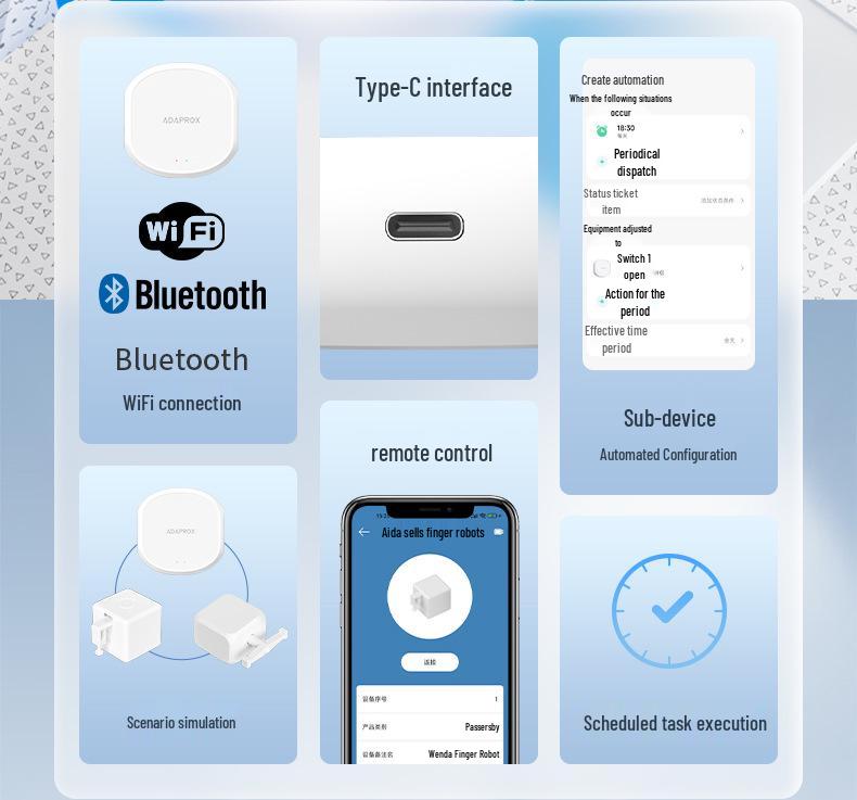 Mijia Smart Finger Robot: Remote Elevator Button Caller with Xiaoai Voice Support