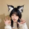 Rechargeable Electric Fox Ear Headband Detachable Cosplay Headpiece Movable Cat Ears  Cosplay