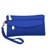 Women's Simple Clutch Bag Embossed Plaid Small Bag Grocery Shopping Coin Purse