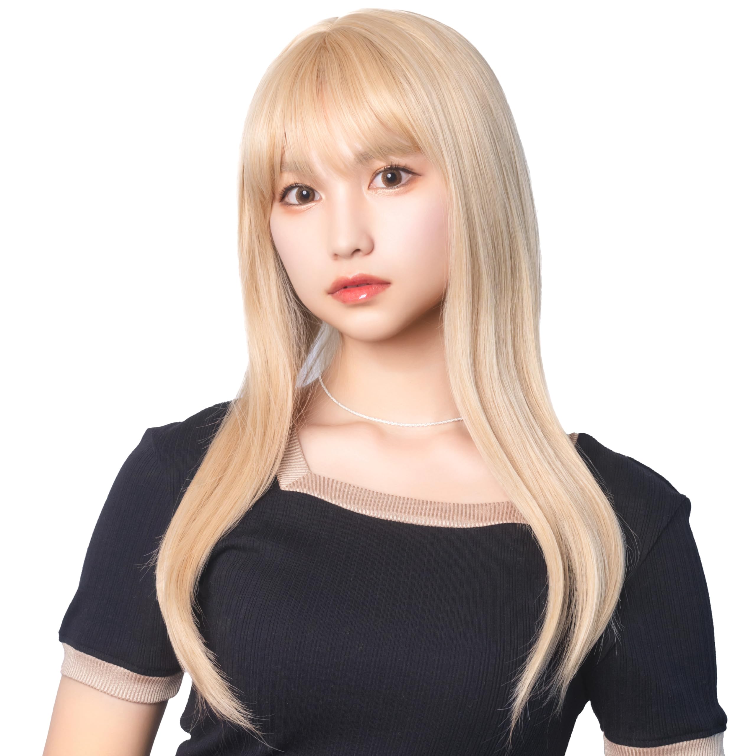 

Clearstone WIGGY RICH Wig, Straight Long, Women s, Milk Gold