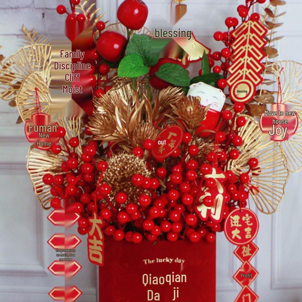 Fortune Flower Bucket: Home & Wedding Décor, Housewarming & Newlywed Gift