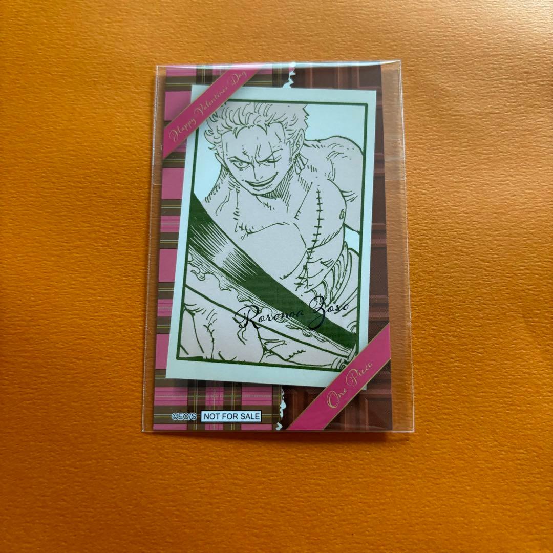 

[USED] ONE PIECE Jump Shop Valentine s Day Bonus Zoro