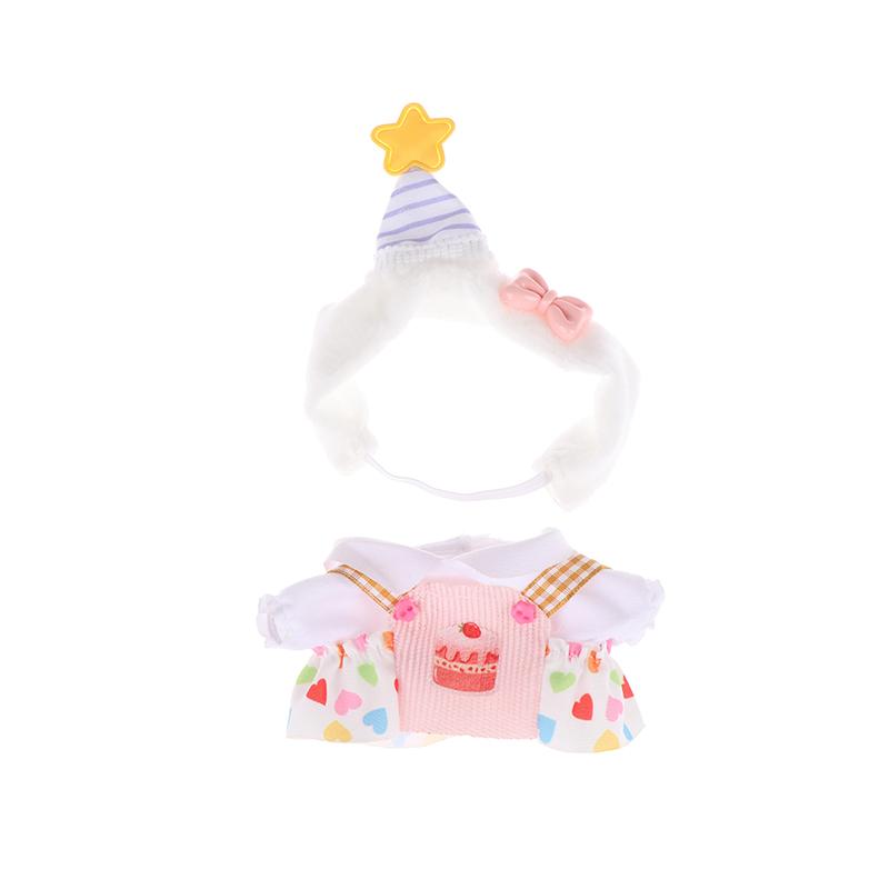 

Модный набор одежды для плюшевой игрушки 17 см - Милые наряды и аксессуары для игры и коллекционирования, праздничная одежда, нарядная одежда