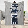 Dallas Blanket Soft Warm Cozy Perfect for Bed Picnics Chair for All Occasions Playful Design Best Holiday Gift for Friends Family