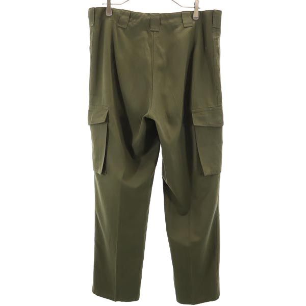 Austrian Army 90s Military Cargo Pants Khaki Button Fly Men's Used
