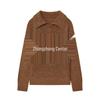 European and American Fashion Casual Diamond Knitwear