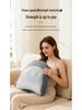 Rechargeable Wireless Massage Pad for Home & Office: Lumbar Support & Vibration Relaxation