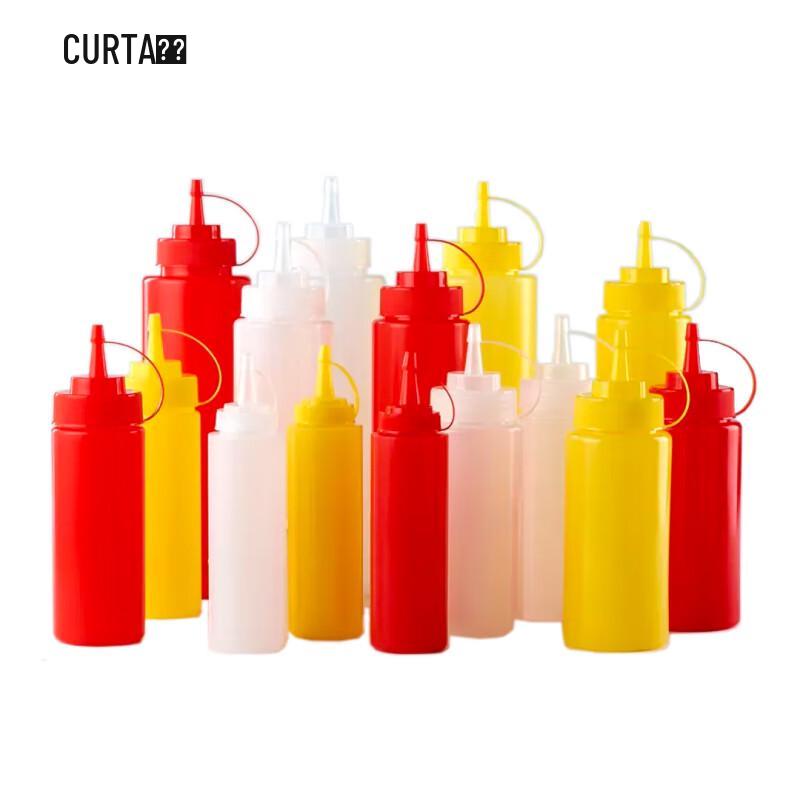 HEC CURTA Plastic Squeeze Sauce Bottle 12OZ (355ml)