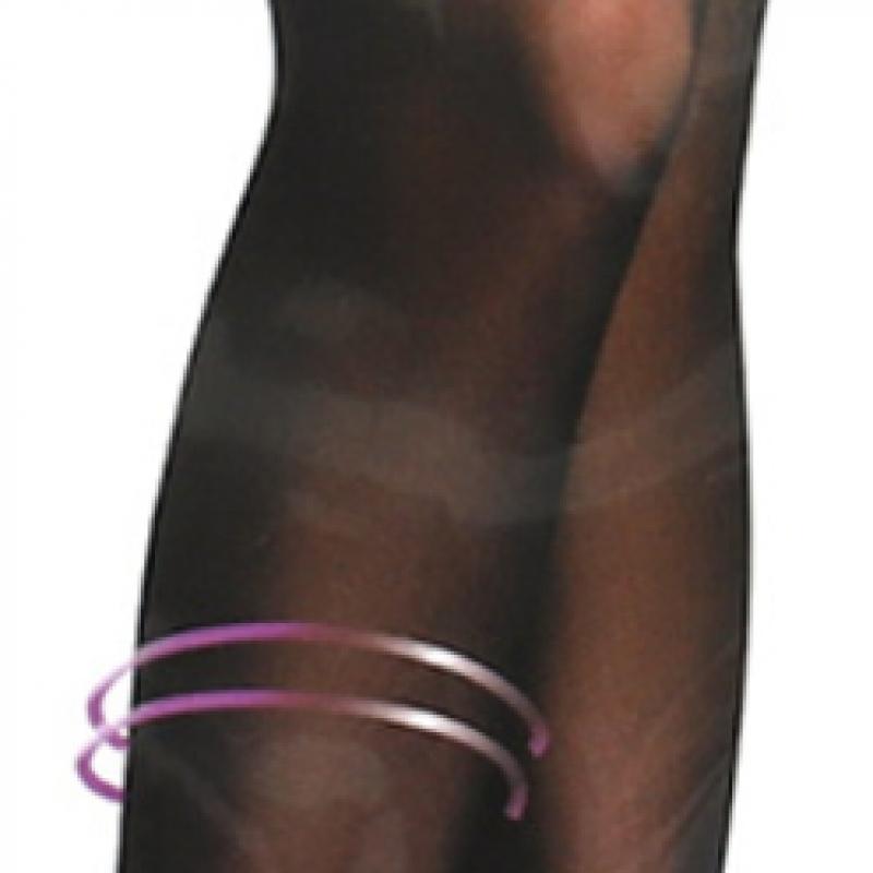 Daiso Dcy Power Control Compression Stockings 20d Black