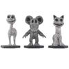 6pcs Zoonomaly Action Figures Game Figuras Models Decorative Toys Guard Cat Koala Monster Kids Gift