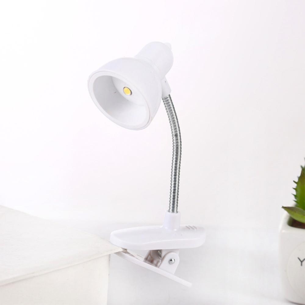 Cute Mini Clamp Lamp To Read Book Portable Eye Protection Night Light Rotatable Reading Lights Children Gifts