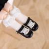 Perfect 1 Pair of OB11 Doll Uniform Cat Shoes OB11 Accessories 1/12 Bjd Doll Shoes Decoration Detachable Doll PVC Material Two Colors