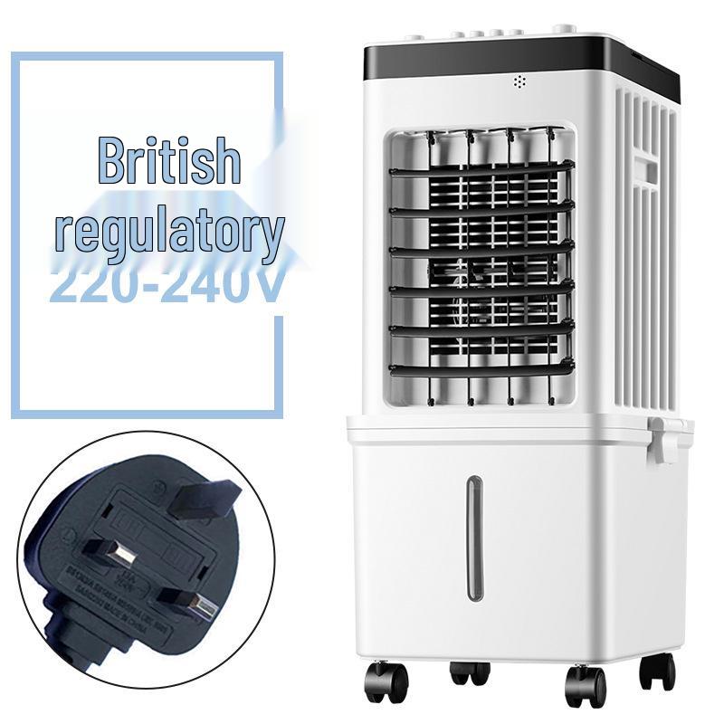 Smart Energy-saving Water-cooled Air Conditioner Fan with Remote Control - Silent Household Vertical Cold Air Fan