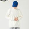MMOPTOP Japanese Style Cable Knit Sweater