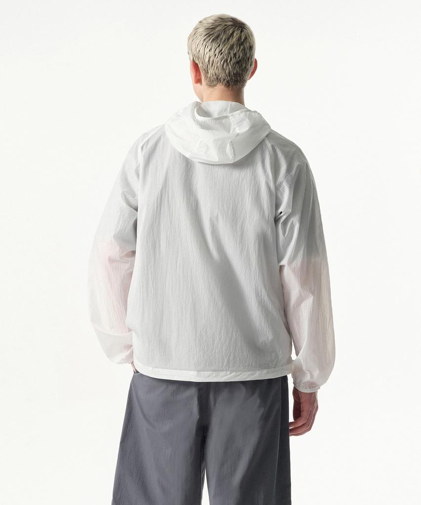 Musinsa Standard [City Leisure] Lightweight Packable Windbreaker Jacket 2 [White]