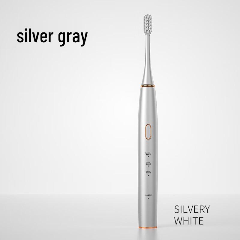 

Qianbaimi Sonic Electric Toothbrush Set with DuPont Soft Bristles