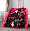 Custom Name Nightmare House Flannel Blanket Throw Blanket Soft Warm Sofa Bed home Decor Unique Gift