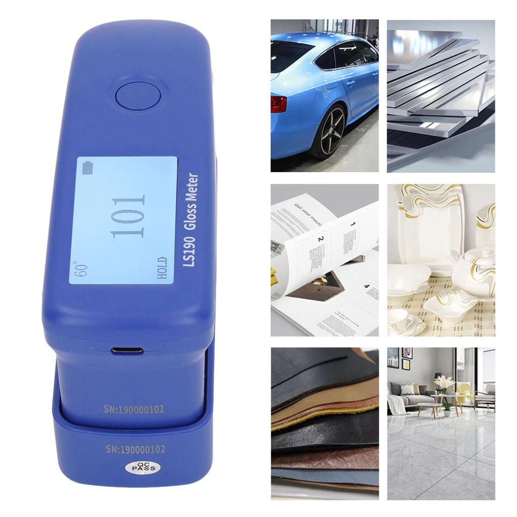Glarimeter Paint  Gloss Meter  Digital LCD Gloss Meter Paint  Glossmeter Tester Glarimeter for Stone Metal