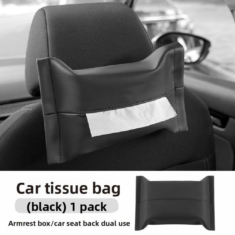 

For Changan Eado Alsvin 2012~2026 Car Tissue Holder Sun Visor Seat Back Armrest Box Tissue Holder Kit Organizer Case Accessories