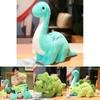 Jurassic Dinosaur Park Plush Toy Green Stegosaurus Triangular Dragon Tyrannosaurus Rex Cartoon Stuffed Animal