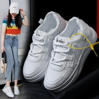 Little White Shoes Platform Shoes Children'S New Spring And Autumn Versatile Student Women'S Shoes Campus Style Casual Sports Board Shoes