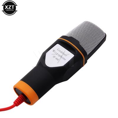 Microphone Avec Pied de Micro Microphone Condensateur Professionnel HiFi 3,5 mm Pour PC Ordinateur Portable Microphone de Karaoké