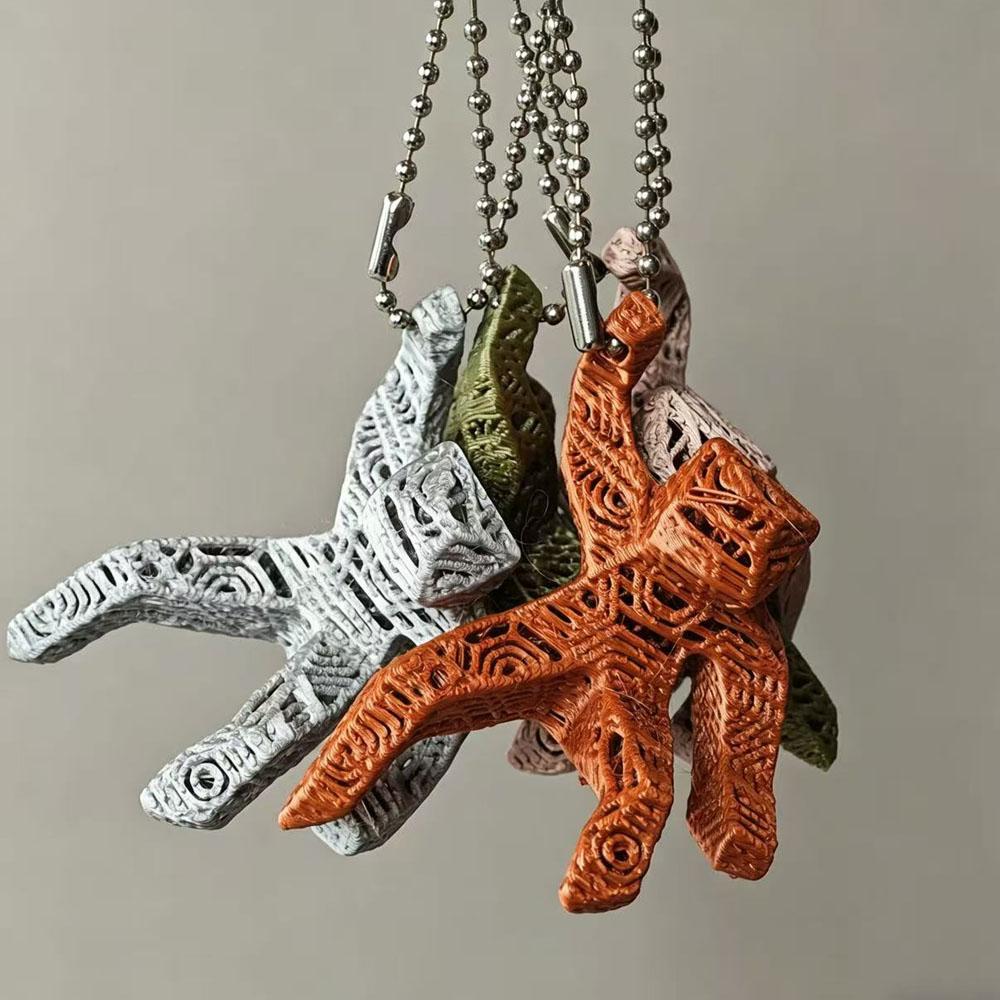 Sci Fi Space Theme Character 3D Printed Keychain Keyring Fan Collection Gift