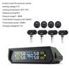 Solar Power With 4 External Sensors Auto Security Alarm Tire Pressure Monitoring System 2025 New TPMS