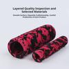 SEAMETAL 4pcs Soft EVA Motorcycle Handlebar Grips Non Slip Motorbike Handle Grips Cover Set For Scooter Motorcycle Accessories
