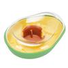 Avocado Pet Feeder Plastic Slow Feeder Dog Bowl Auto Food Dispenser Puppy Toy for Cats and Dogs Home